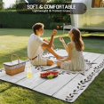thumbnail image 4 of Western Stars Retro Outdoor Rug for Patio/Deck/Porch, Non-Slip Large Area Rug 6 x 9 Ft, Wheat Rings Farmhouse Wooden Stripes Indoor Outdoor Rugs Washable Area Rugs, Camping Rug Carpet Runner, 4 of 8