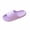 Purple, variant on Bixock Bathroom Sandals for Women,Slippers for Women Solid Color Print Thick Soft Sole Indoor Home Bedroom Casual Shoes