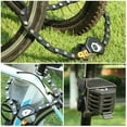 thumbnail image 6 of Titanguard Pro Bike Lock, Folding Bike Lock with 3 Keys, Duty Anti Theft Bicycle Lock with Hardened Steel Chain, Protective Sleeve, Weatherproof, Portable for Bikes, Motorcycle, 6 of 7
