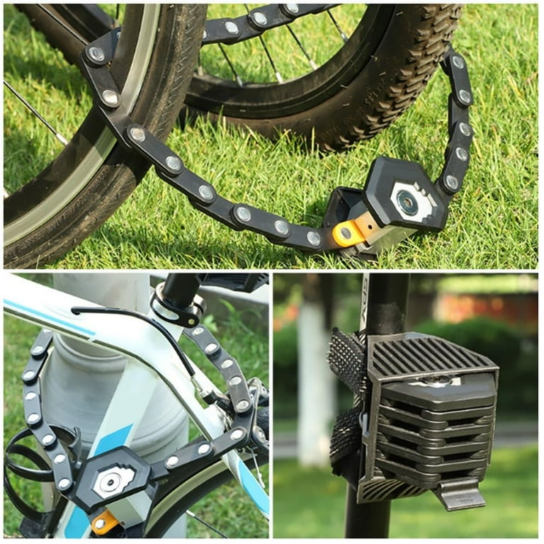 Titanguard Pro Bike Lock - Lucchetto per bici durevole, pieghevole
