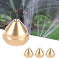 thumbnail image 4 of 4Pcs Irrigation Spray Nozzles Practical Irrigation Copper Fountain Water Spray Nozzle Sprinkler Female Thread G1/2" DN15, 4 of 8