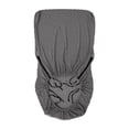 thumbnail image 2 of Funda para sillón Funda para silla elástica extraíble Diseño simple a prueba de agua para sillas de comedor Instale fácilmente Fundas para muebles Dec Gris perfecl Cubierta de asiento, 2 of 8