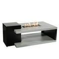 thumbnail image 1 of Table/foyer convertible Dray en aluminium de Paramount, rectangulaire, noir et gris, 1 of 7