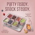thumbnail image 4 of COOK WITH COLOR Snack Container with Ice Pack, Food Storage Containers, Meal Prep Containers, Pink, 4 of 9