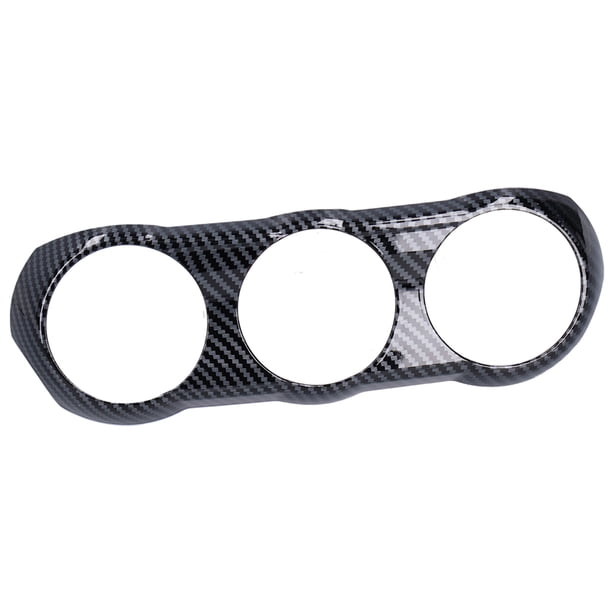Embellecedor Del Panel De Interruptores De CA, Material ABS, Marco Del Panel De Interruptores De CA Estilo Fibra De Carbono Para Cx3 Cx-3 2016-2018 Para Modificación De