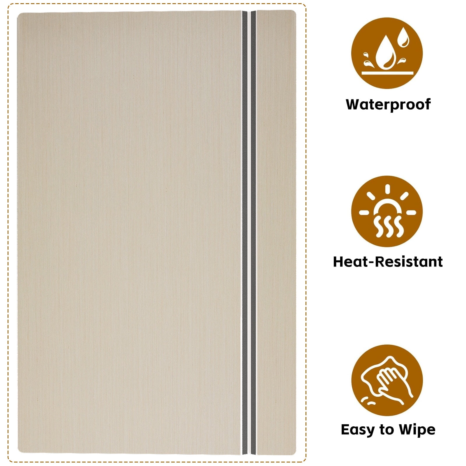 Display Shelves (24 INCH) 5 Pcs Wire Shelf Covers Foamed PVC Wire Rack Covers for Removable Closet (Not Wood) Pantry Shelves for Cabinet Bathroom Kitchen Shelving Decoration ( OAK Color ),Wooden Disp