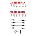 thumbnail image 1 of Cuerda de Acero CUTICAT Cuerpo Delantero Coche 1:10 Accesorios Receptor Grillete Axial, 1 of 7