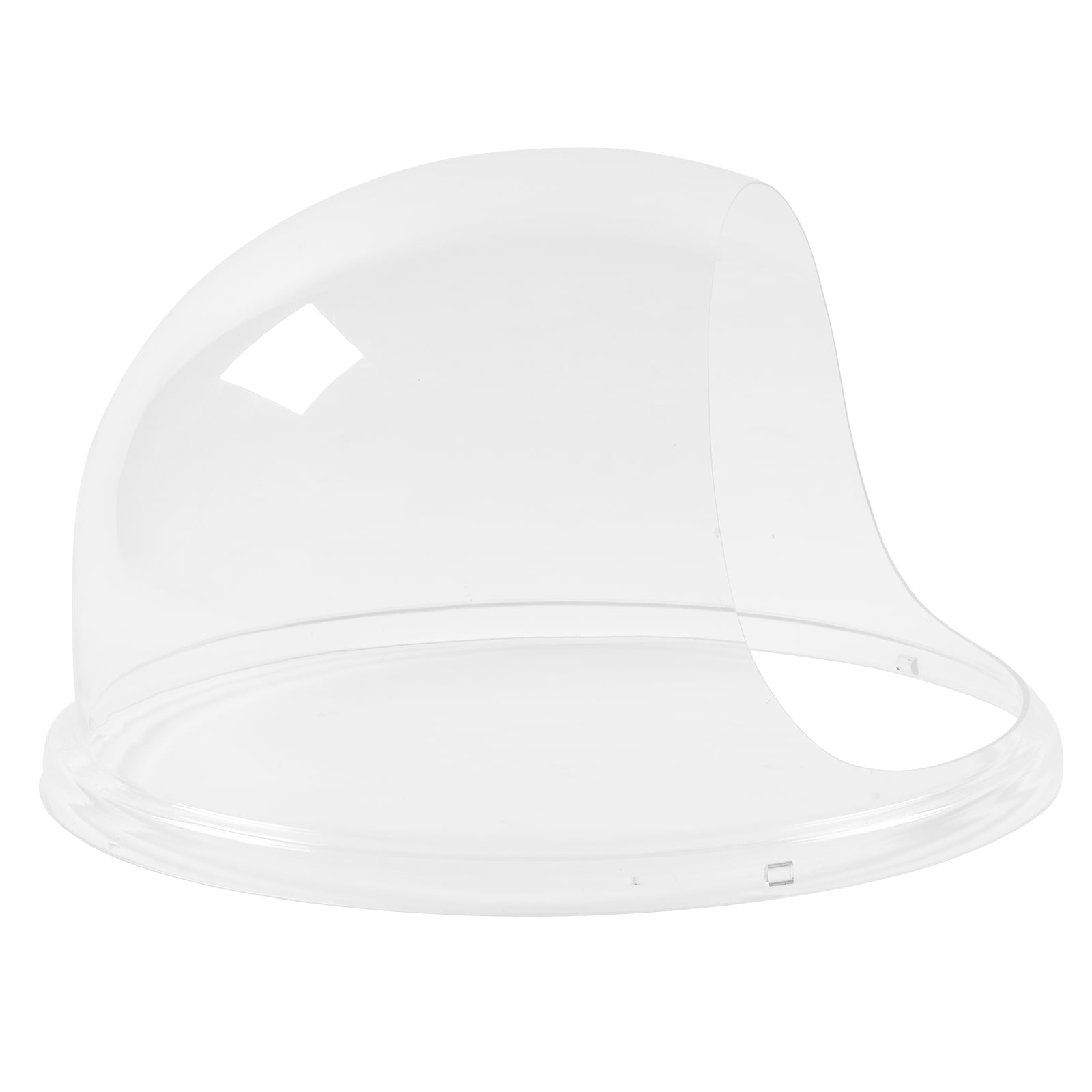 ROVSUN Acrylic Cotton Candy Machine Cover 21 Inch, Dome Bubble Shield for Commercial Candy Floss Maker Machine Clear