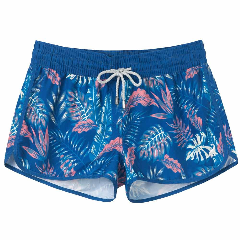 SURF CUZ Women's Swim Short Quick Dry Drawstring Swimsuit Bottoms Beach Board Shorts for Women