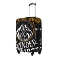 thumbnail image 2 of Haiem Not All Those Who Wander Are Lost 1 Luggage Cover Printed Suitcase Covers for Luggage Elastic Washable Suitcase Protector Fits 18-32 Inch Luggage-X-Large, 2 of 8