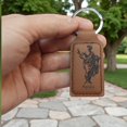 thumbnail image 5 of Keychain - Rectangle - Apollo - Leather, 5 of 5