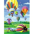 thumbnail image 3 of Junior Small Paint By Number Kit 8.75"X11.75" 3/Pkg-Outdoor Set, 3 of 5