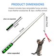 thumbnail image 2 of Cat Wand Toys Whefory retráctil con 11 recambios de plumas, 2 unidades, 2 of 6