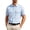 #0303-Sky Blue, variant on Qiyinn Men's Sun Protection Fishing Shirts UPF 50 Lightweight Quick Dry Cooling Short Sleeve Shirts for Work Hiking Safari