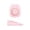 A002- Pink, variant on Door Wedge, White Cartoon Bear Windproof No Drill Door Stop For Home Security, 1 Pack