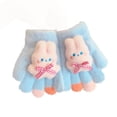thumbnail image 2 of hengsof Children's Winter Warm Gloves Doll Decoration Kids Gloves Elastic Cuffs for Little Girls Boys, 2 of 4