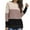 Black, variant on Lovskoo Sweaters for Women Casual Trendy Color Matching Pullover Long Sleeve Round-Neck Sweater Black