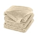 thumbnail image 3 of Cobertor Ligero Matrimonial, Súper Suave, Medidas: 210 cm x 170 cm, Colores Extra Firmes, Lavable En Casa. Ideal para Cualquier Temporada del Año. Full Size Blanket BEIGE, 3 of 6