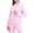 Pink, variant on ID Ideology Women's Zip Front Fleece Hoodie Pink Size X-Small