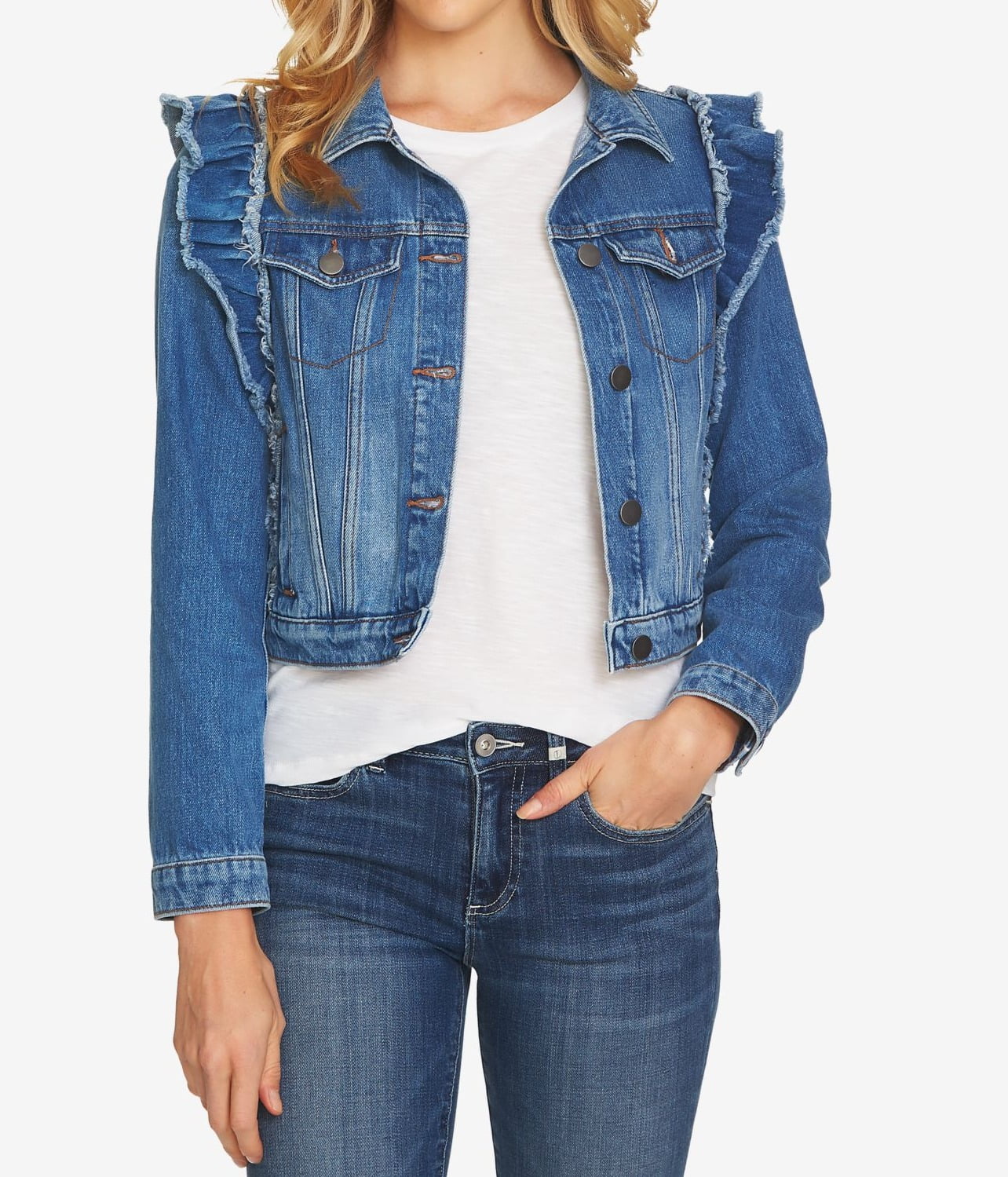 walmart womens denim jacket