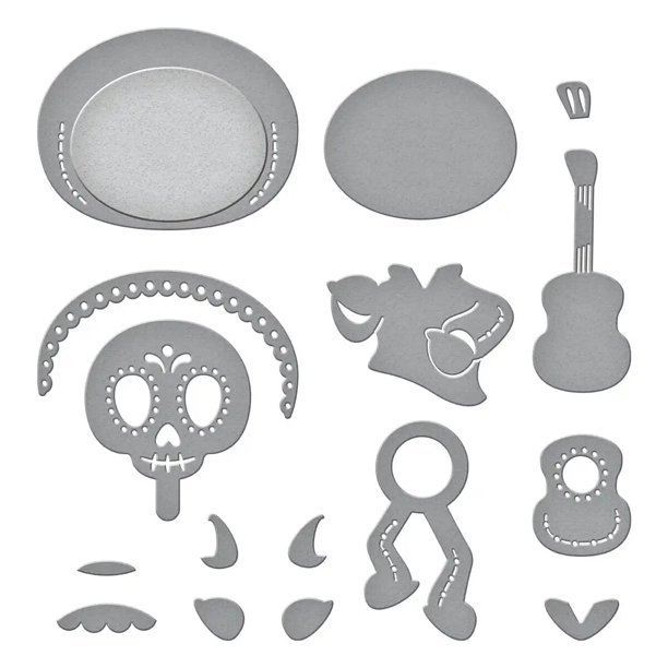 Colección de Navidad, troqueles de corte de Metal, plantilla de lámina caliente para hacer tarjetas, álbum de recortes, álbum de papel en relieve, plantilla de molde para cuchilla para manualidades Di