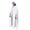 White, variant on Levmjia Unisex Full Length Hooded Cloak Multi Color Solid Cape Adult Lightweight Breathable Outfit Halloween Party Dress Up Gothic Costume Versatile Holiday Festival