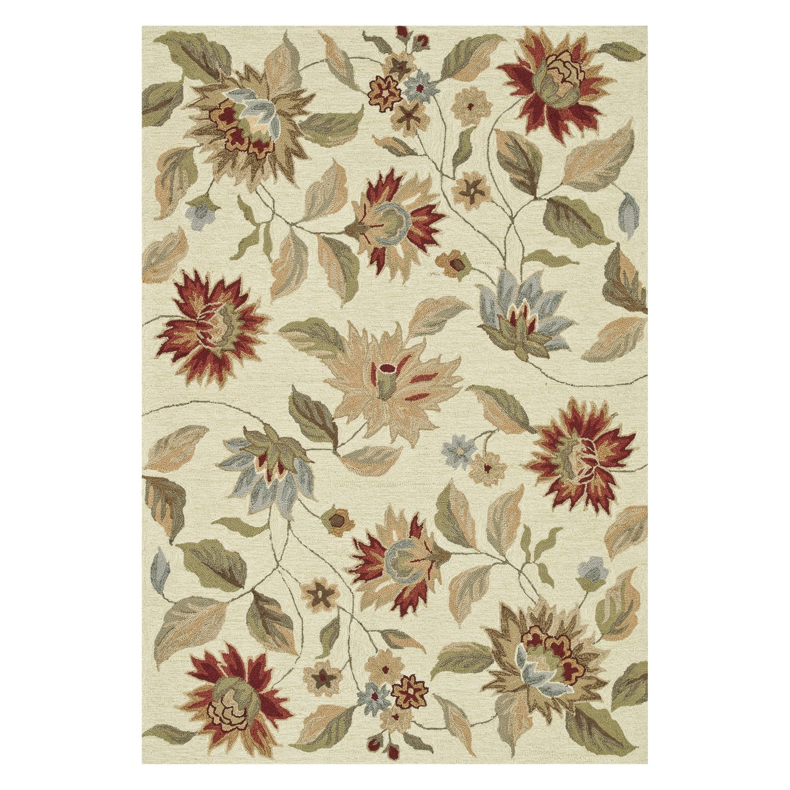 Loloi Summerton Area Rug Ivory / Red