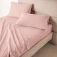 thumbnail image 2 of Juego Sabanas Percal Rose Light Matrimonial Colchas Concord, 2 of 2