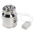 thumbnail image 1 of Ordeñadora Eléctrica Para Cabras De 14 Litros, Cubo De Acero Inoxidable 304, Bomba De Vacío Pulsante, 14 Litros, Válvula De Retención De Parada Automática,, 1 of 7