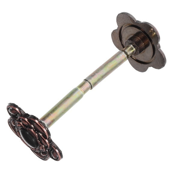 STRANDCHIC Zinc Alloy Flower Shaped Deadbolt Hole Cover Plate for Door, Decorative Door Hardware Accessory