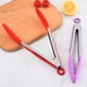 thumbnail image 5 of Juego de dos pinzas de cocina Apuakthei de acero inoxidable con punta de silicona para cocinar y asar alimentos, de 9 y 12 pulgadas, para utensilios de cocina antiadherentes, elegantes, resistentes y, 5 of 5