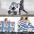 thumbnail image 5 of Balery Bulldog Friend Printed Nursing Cover Breastfeeding Scarf - Baby Car Seat Covers, Infant Stroller Cover, Carseat Canopy for Girls and Boys, 5 of 9