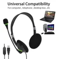 thumbnail image 5 of YANI -USB Headset with Microphone Noise Cancelling Computer PC Headset Lightweight US, 5 of 6
