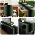 thumbnail image 6 of Green Black Ombre Table Runner 72 Inches Long, Modern Gradient Abstract Art Kitchen Coffee Dining Table Decoration for Home Party Birthday Wedding Home Decor 13x72 Inches, 6 of 8