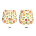 thumbnail image 5 of Lsque Colorful Lemons Printed Women's Running Shorts with Liner Pockets,Elastic Quick Dry Workout Athletic Gym Yoga Shorts,Womens High Waist Shorts-, 5 of 9