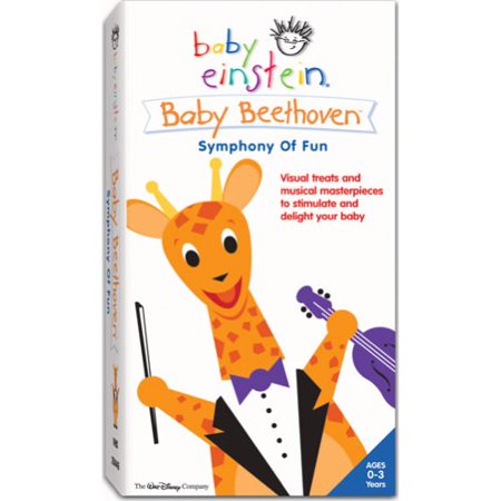 Baby Einstein Baby Beethoven Symphony Of Fun Vhs Fun Guest