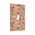 thumbnail image 3 of Italian Pizza Mushrooms Vintage Light Switch Cover Decorator Single Toggle Wall Plate 1-Gang Receptacle Outlet Decor, 3 of 7