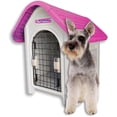 thumbnail image 1 of Casa Para Perro Q Perrón Con Puerta Color Rosa, 1 of 9