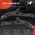 thumbnail image 6 of A-Premium 2 x Front Lower Control Arm with Ball Joint and Bushing Compatible with Hyundai Sonata 2011-2014 & Kia Optima 2011-2015, Cadenza 2014-2016, 6 of 9