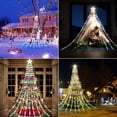 thumbnail image 5 of Guirnalda de luces para árbol de Navidad, 350 LED, 3,5 m, 8 modos de iluminación, ideal para decoración interior y exterior, festivales y bodas., 5 of 5