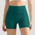 thumbnail image 6 of vigerkar Biker Shorts 4" | Booty Scrunch Butt, Buttery Soft, Workout, Pilates, No Front Seam, High Waist, for Women (Dark Green, M), 6 of 9