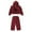 Z4 Red, variant on Krdevn Girls Outfits Sets Cute Hooded Sweatshirt with Wide Leg Joggers Casual School Wear for Teen Students Comfortable Two Piece Outfit,Kids Outfit,15-16 Years