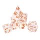 thumbnail image 4 of Kit De Dados, Resina Epoxi Hecha A Mano 7 Dados Para Enseñanza ANGGREK Polyhedral Dices, 4 of 8