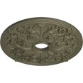 thumbnail image 3 of Ekena Millwork 23 5/8"OD x 3 7/8"ID x 2 1/8"P Jamie Ceiling Medallion (Fits Canopies up to 3 7/8"), Hand-Painted Spartan Stone, 3 of 6