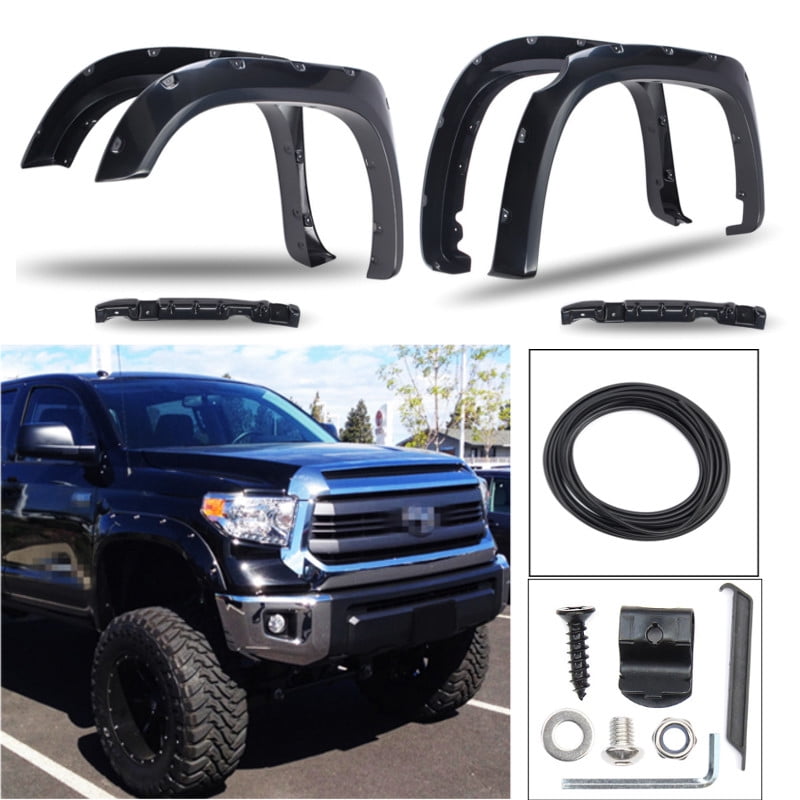 Wheel Fender Flares Compatible, 4Pcs PocketRiveted Style Wheel Fender