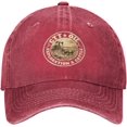thumbnail image 1 of Ctt Oil Exploration and Cattle hat Funny Denim Cap, 1 of 7