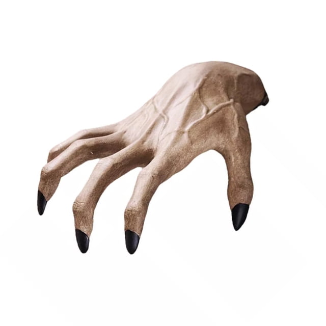 Methold Accesorio de mano de terror de resina para decoración exterior de Halloween, seguro y sin daños. Decoración de Halloween Kits de decoración para fiestas