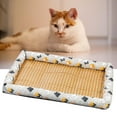 thumbnail image 4 of <p>Pet Summer Mat, Breathable Refreshing Vine Woven Cat Bed Comfortable  For Hot Weather</p>, 4 of 7