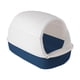 thumbnail image 3 of Caja de arena para gatos con capucha Caja de arena para gatos compacta Desmontable Sin olor Accesorios para mascotas Azul, 3 of 8