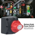 thumbnail image 4 of Interruptor De Desconexión Eléctrica, Buena Protección Carcasa De ABS Completamente Cerrada Interruptor De Perilla Giratoria De Batería De Tamaño Compacto DC48-60V Para RV Car, 4 of 7